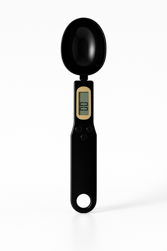 Fix4o4™ Digital Spoon Scale – 500g/0.1g LCD Precision Measuring Tool for Coffee, Milk & Baking