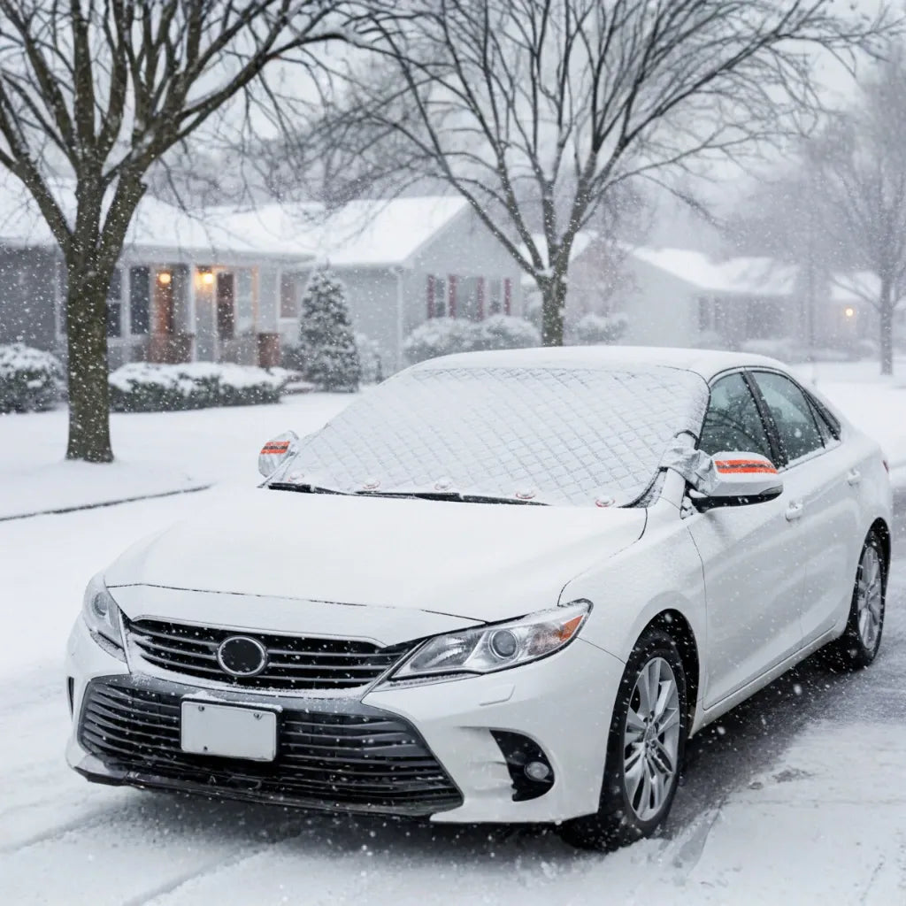 Fix4o4™ Winter Shield – Protect Your Car From Snow, Ice & Scratches