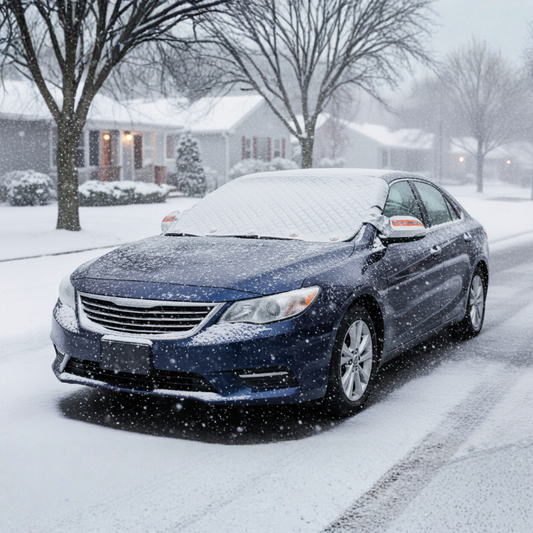 Fix4o4™ All-Weather Car Windshield Cover – Sun, Snow & Ice Protector | Waterproof & Anti-Scratch Shield