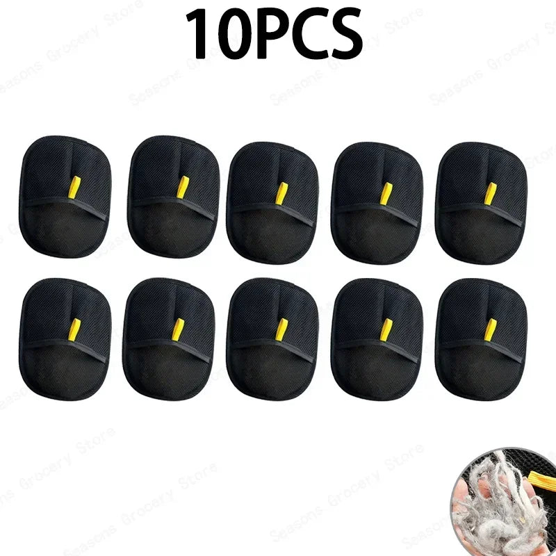 Pet Hair Removal Gloves Static Free Bidirectional Brushing Grooming Tool for Dog Cat Sofa Carpet Clothes Cleaning