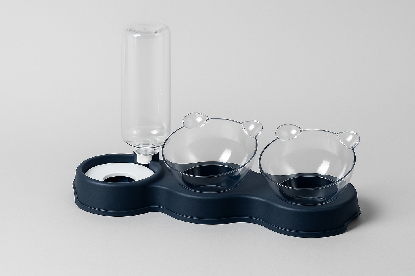 Fix4o4™ 3-in-1 Smart Pet Feeder & Water Bowl Set