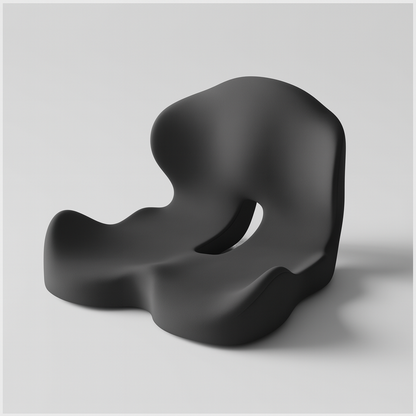 Fix4o4™ Memory Foam Seat Cushion – One-Piece Ergonomic Design for Spine & Waist Support