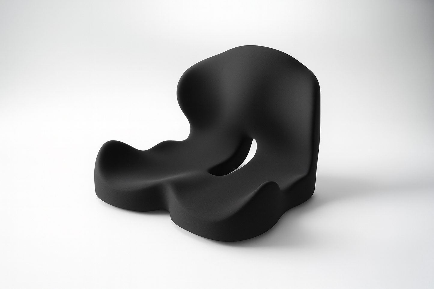 Fix4o4™ Memory Foam Seat Cushion – One-Piece Ergonomic Design for Spine & Waist Support