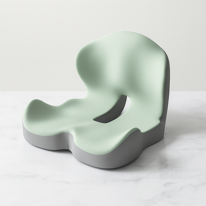 Fix4o4™ Memory Foam Seat Cushion – One-Piece Ergonomic Design for Spine & Waist Support