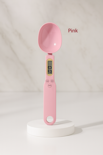Fix4o4™ Digital Spoon Scale – 500g/0.1g LCD Precision Measuring Tool for Coffee, Milk & Baking