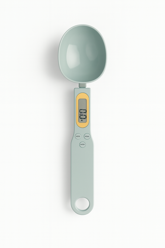 Fix4o4™ Digital Spoon Scale – 500g/0.1g LCD Precision Measuring Tool for Coffee, Milk & Baking