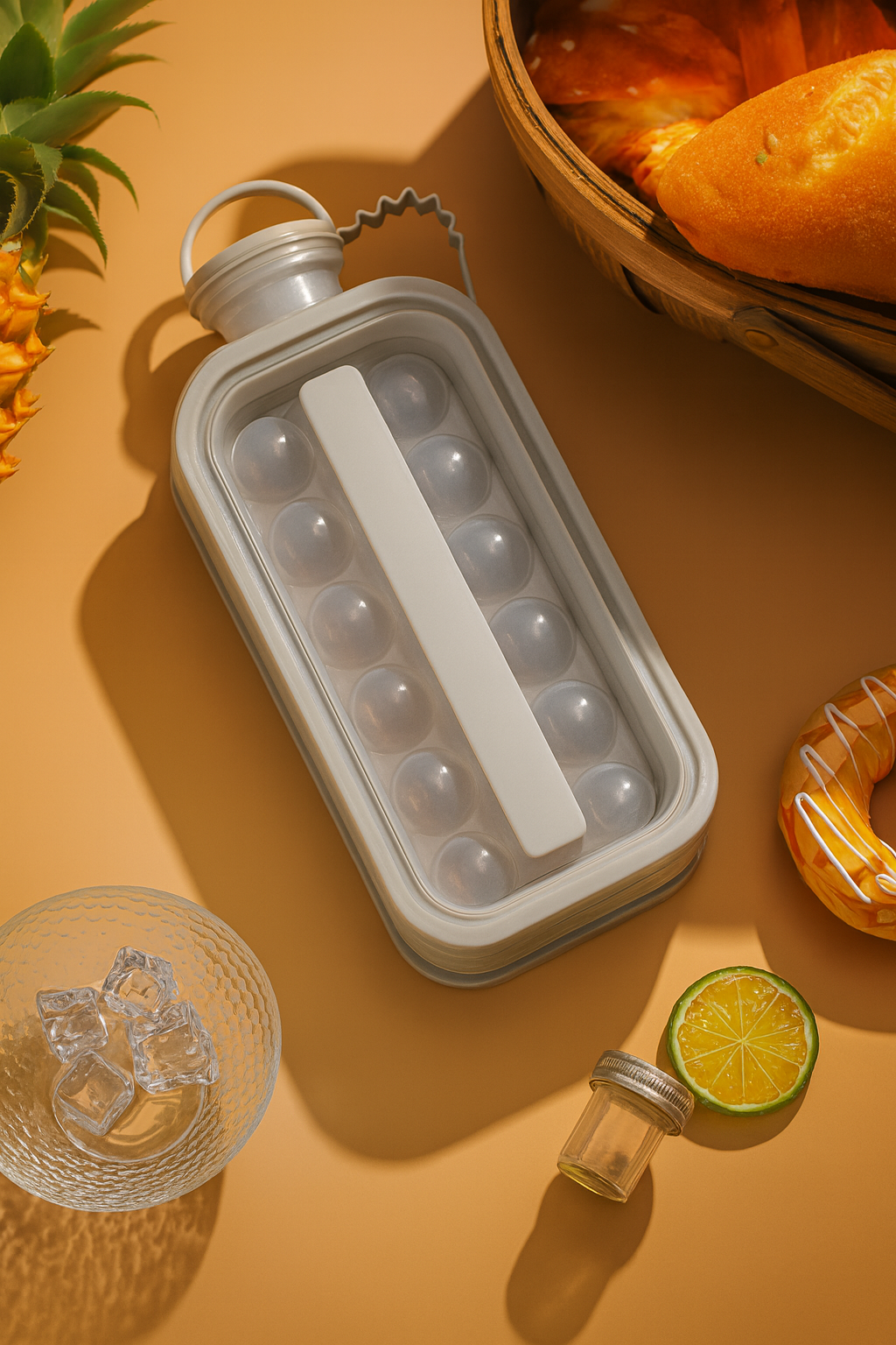 Fix4o4™  2-in-1 Ice Cube Tray & Water Bottle