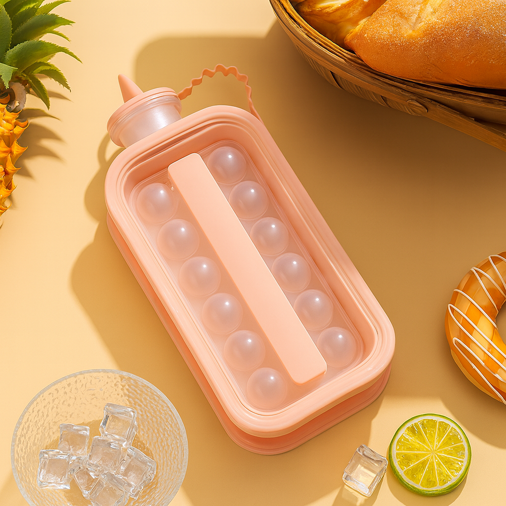 Fix4o4™  2-in-1 Ice Cube Tray & Water Bottle