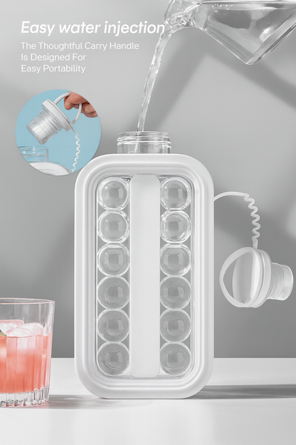 Fix4o4™  2-in-1 Ice Cube Tray & Water Bottle