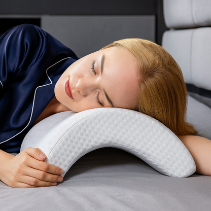 Fix4o4™ U-Shaped Memory Foam Pillow – Zero Pressure Couples & Neck Support Pillow