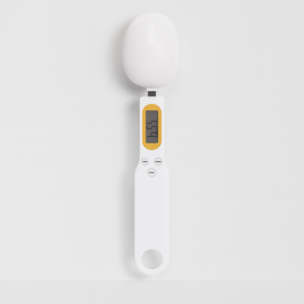 Fix4o4™ Digital Spoon Scale – 500g/0.1g LCD Precision Measuring Tool for Coffee, Milk & Baking