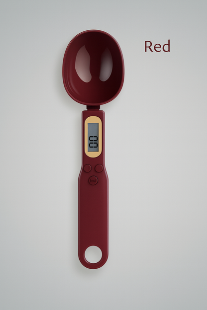 Fix4o4™ Digital Spoon Scale – 500g/0.1g LCD Precision Measuring Tool for Coffee, Milk & Baking