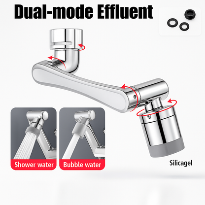 Fix4o4™ 1080° Rotatable Faucet Sprayer – Dual-Mode Water Tap Extension Nozzle for Kitchen & Bathroom