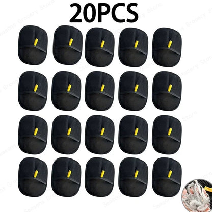 Pet Hair Removal Gloves Static Free Bidirectional Brushing Grooming Tool for Dog Cat Sofa Carpet Clothes Cleaning